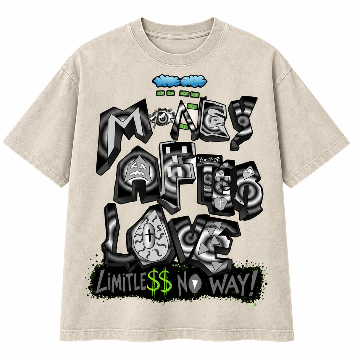 Graphic Faded Tee
