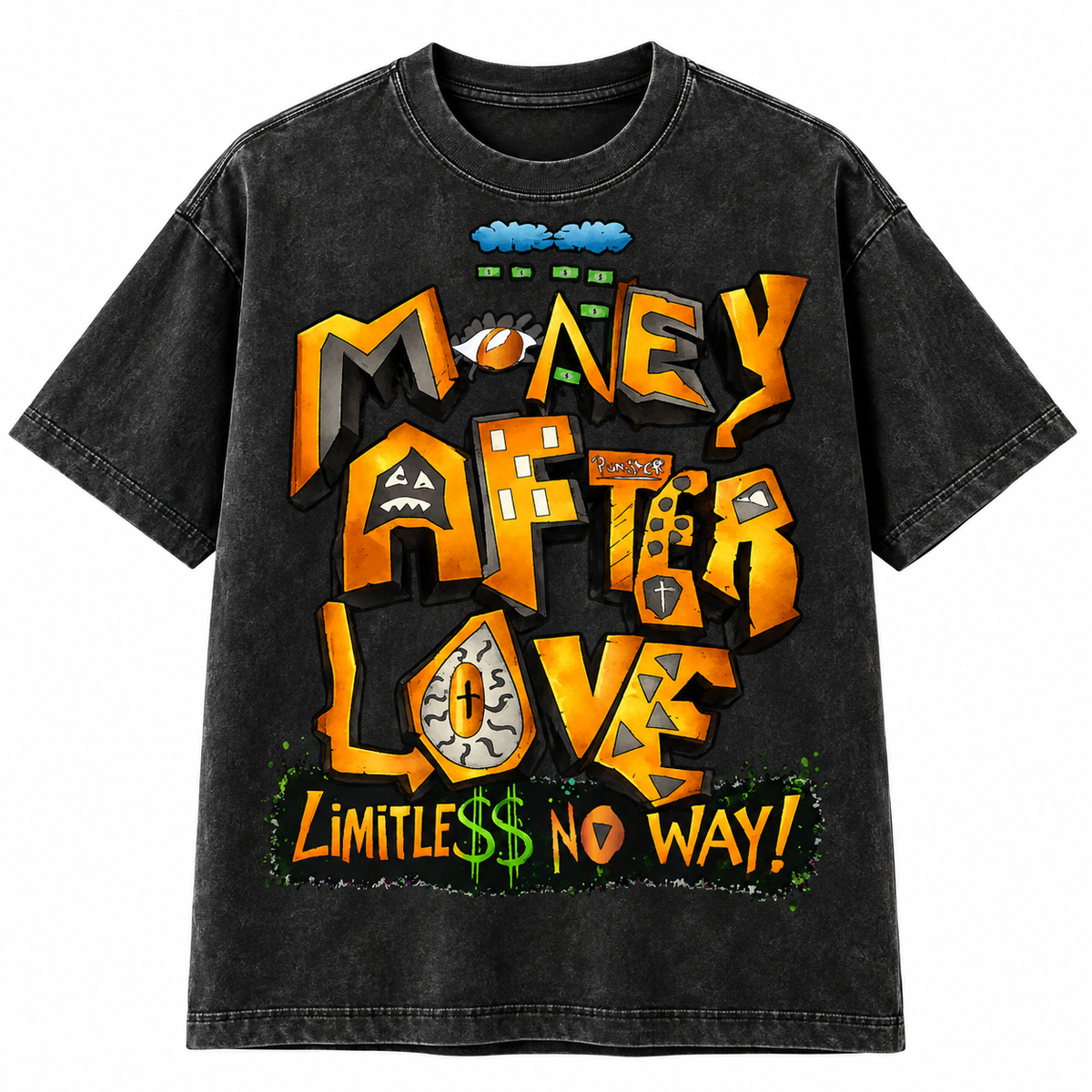 Graphic Faded Tee