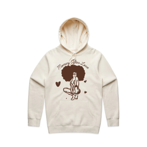 M.A.L Hoodie (Brown on Cream)