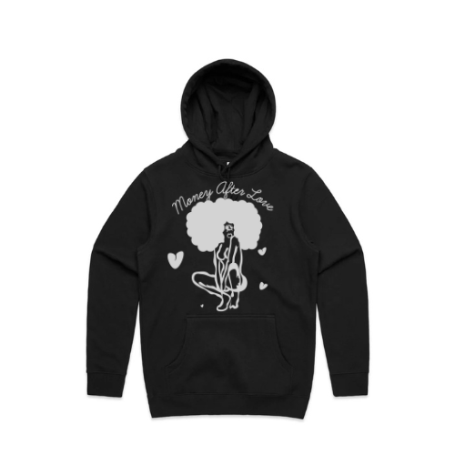 M.A.L Hoodie (Silver On Black)